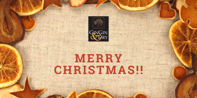 Merry Christmas from Gin Gin & Dry – Thank You For Your Support!