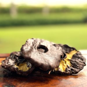 Chocolate Coated Pineapple